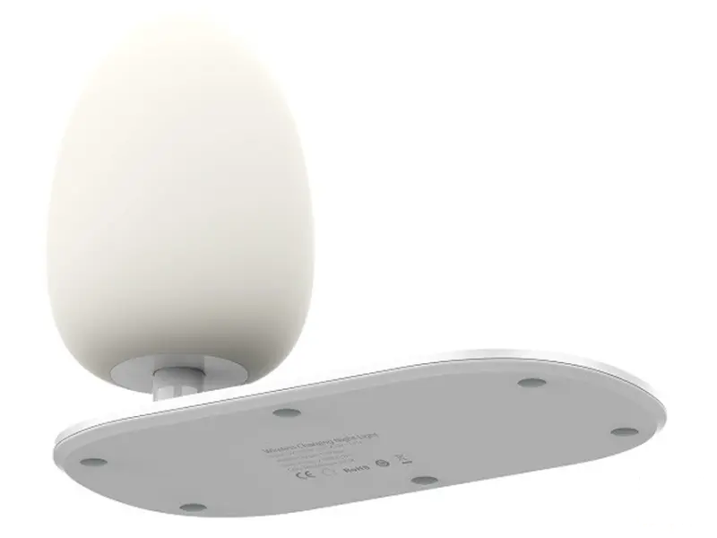 LDNIO Y3 RGB Stona Lampa sa Wireless punjenjem bela 