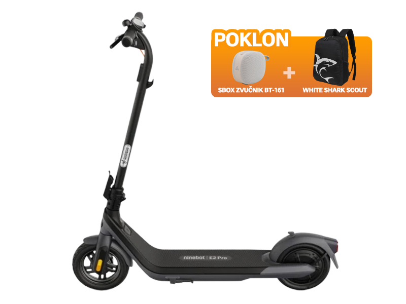 Segway E2 Pro E/275 Wh battery/zadnji pogon/tocak 10"/25km/h/domet 35km/100kg/Front&RearIndicators