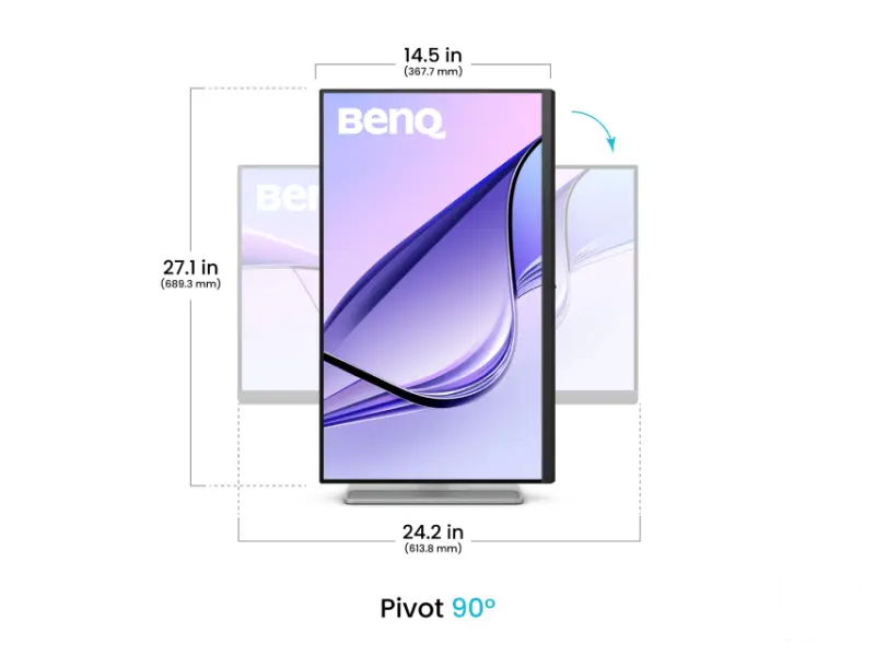 BENQ 27 inča MA270U MOBIUZ UHD 3840x2160 IPS Nano Matte MacBook monitor 