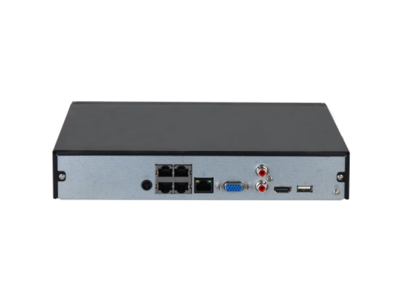 Dahua NVR 4 kanala DHI-NVR2104HS-P-4KS3, 4K, do 12MP, HDMI, VGA, 1 x HDD, PoE
