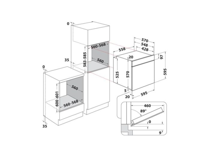 Hotpoint HAO3K78PSUFX