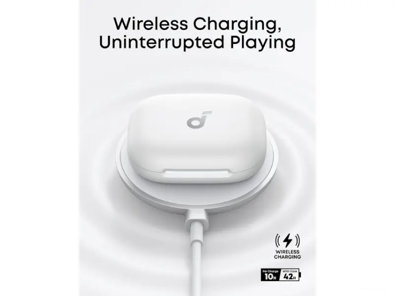 ANKER Soundcore AeroFit 2 BT bubice sa mikrofonom bele 