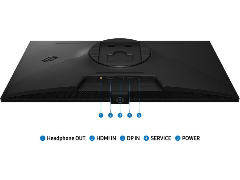 SAMSUNG 27" Odyssey QD-OLED G6 G61SH, QHD 2560 x 1440, 0.03ms, 240Hz, DP, HDMI, USB Hub, HAS/PIVOT
