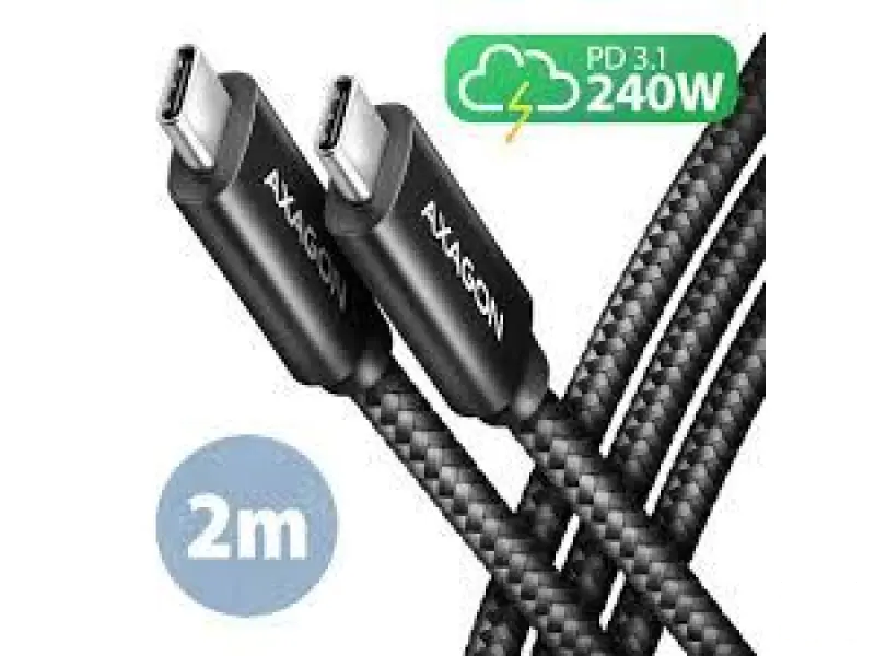 CC USB CM 2.0 <> USB CM, 2,0 m, Crna, HQ, BUCM2-CM20AB
