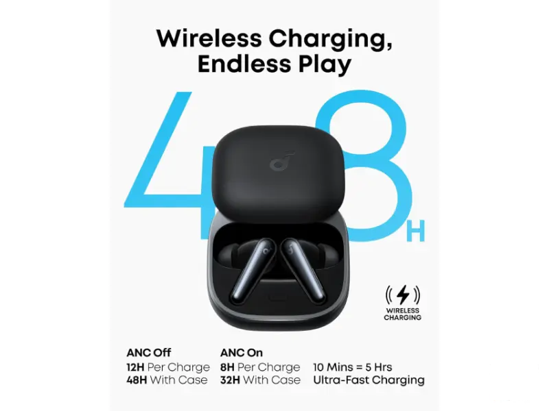 ANKER Soundcore Liberty 5 TWS ANC BT bubice sa mikrofonom crne 
