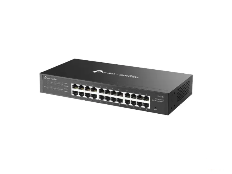 TP-LINK ES224G Omada 24-Port Gigabit Easy Managed Switch, Rackmountable/Desktop