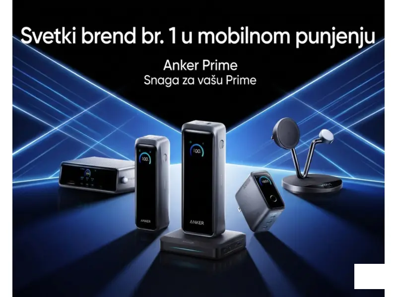 ANKER Prime 26250mAh, 300W, Power Bank crni 