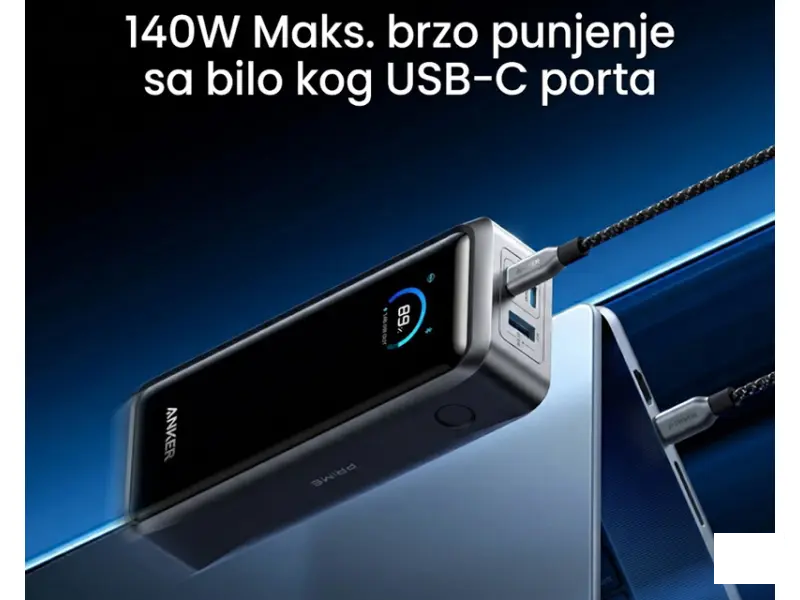 ANKER Prime 26250mAh, 300W, Power Bank crni 