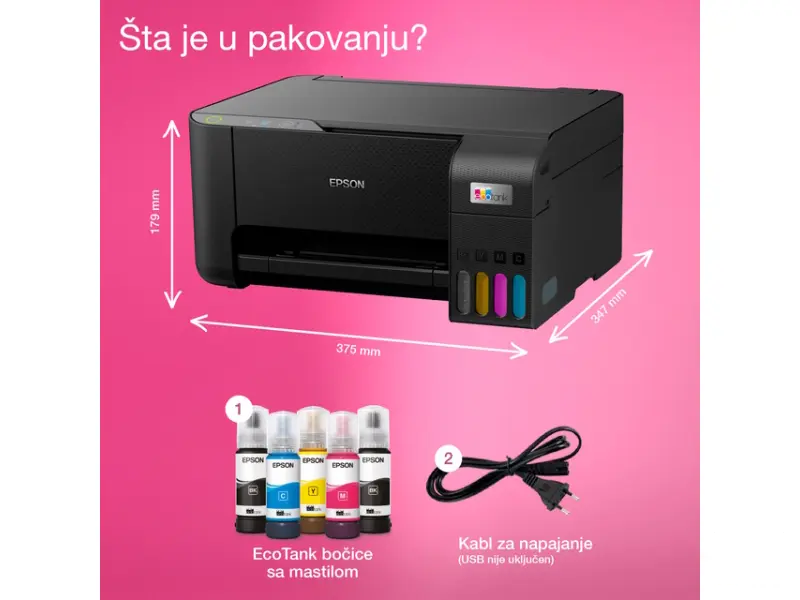 EPSON L3230 EcoTank ITS multifunkcijski inkjet štampač 