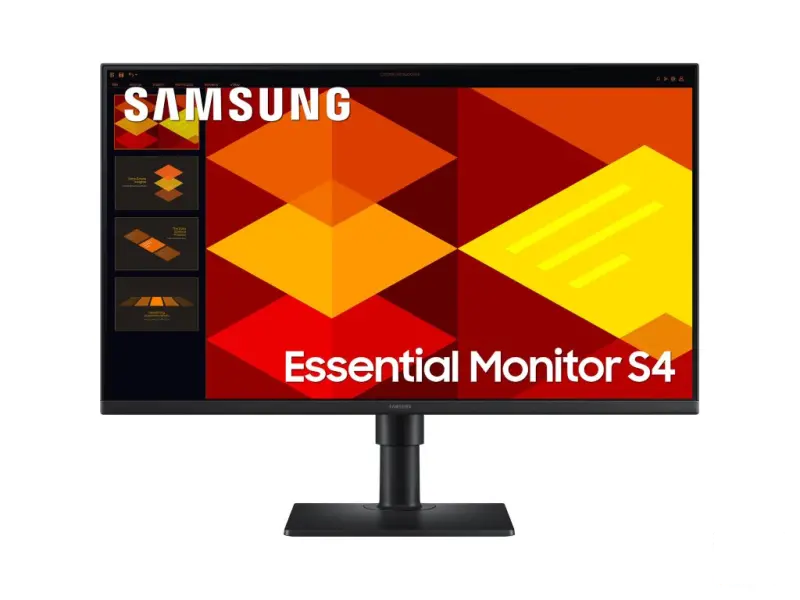 SAMSUNG Essential IPS Monitor S40GD, 27", FHD 1920 x 1080, 100Hz, 5 ms, DP/HDMI*2/USB Hub,HAS, PIVOT