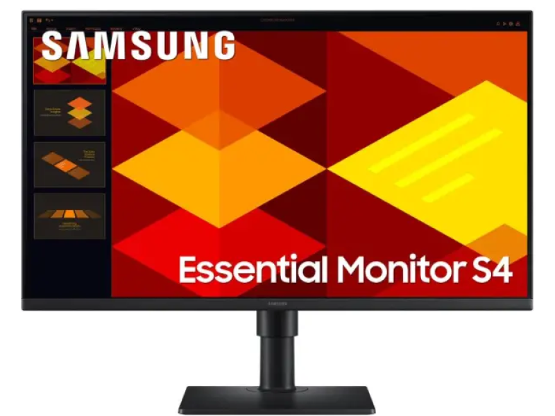 SAMSUNG Essential IPS Monitor S40GD, 27", FHD 1920 x 1080, 100Hz, 5 ms, DP/HDMI*2/USB Hub,HAS, PIVOT