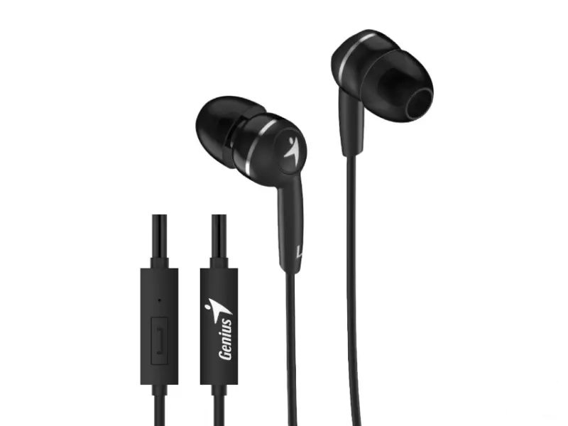 GENIUS HS-M320 slušalice sa mikrofonom crne 