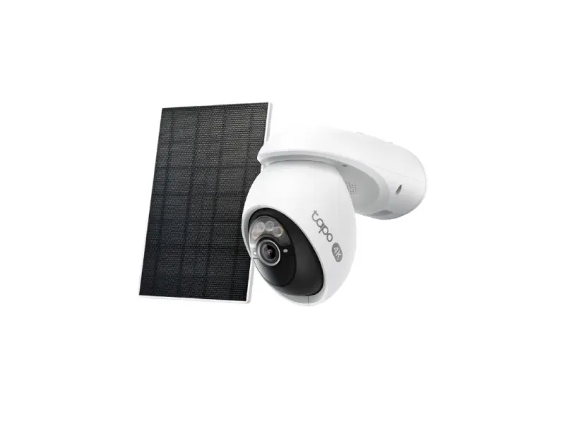 TP-LINK TAPO C660 KIT Ultra 4K Solar-Powered Pan/Tilt Security Camera Kit, 360 AI Tracking