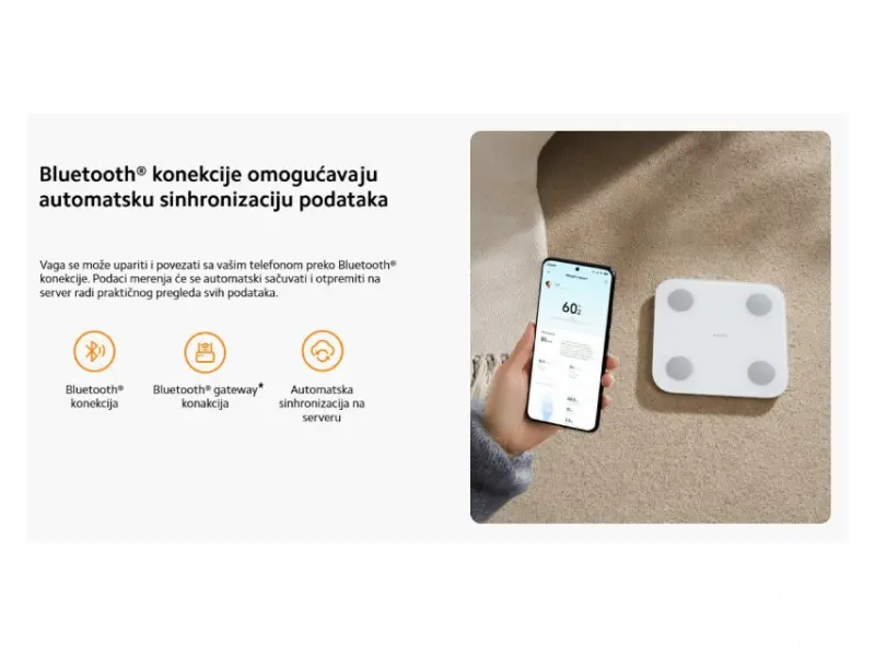 XIAOMI Mi Pametna Vaga S400 (BHR7793GL) 