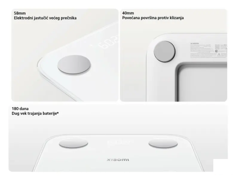 XIAOMI Mi Pametna Vaga S400 (BHR7793GL) 