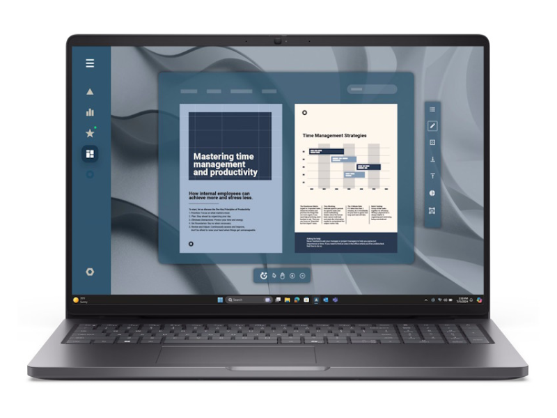 DELL Pro 16 16 inch FHD+ 300nits AMD Ryzen 5 220 8GB 512GB SSD Backlit FP Win11Pro 3yr ProSupport