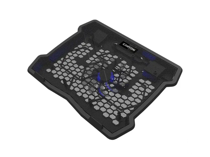 CANYON Cooling stand single fan NS02 with 2x2.0 USB hub