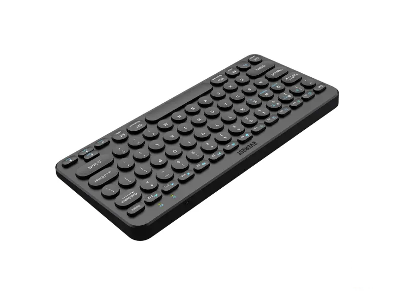 Everest Tastatura KB-BT16 Black 2.4G+BT1+BT2 US Layout