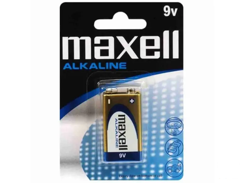Maxell battery 9V 6LR61 1/1