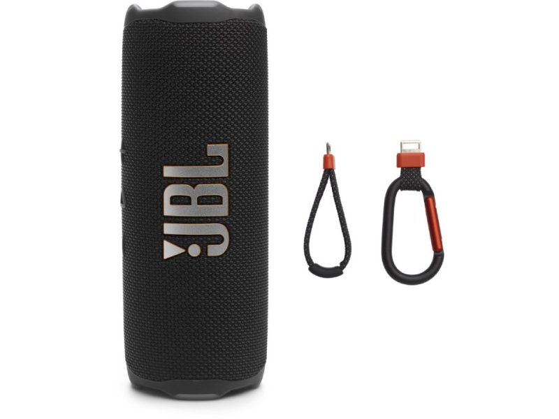 JBL Flip 7 Portable waterproof and drop-proof speaker, black