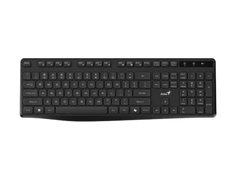GENIUS KB-7200 Wireless USB US wireless crna tastatura 