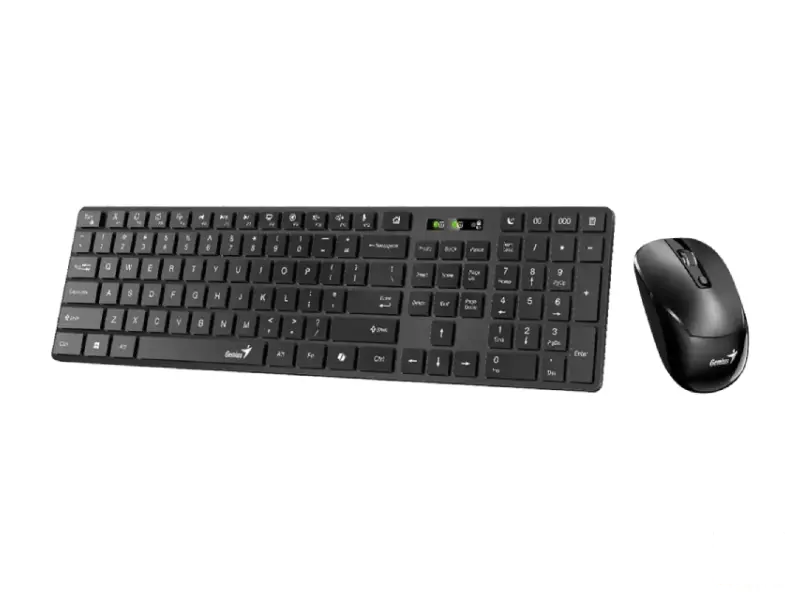 GENIUS SlimStar 8250 Wireless USB YU crna tastatura+ miš 