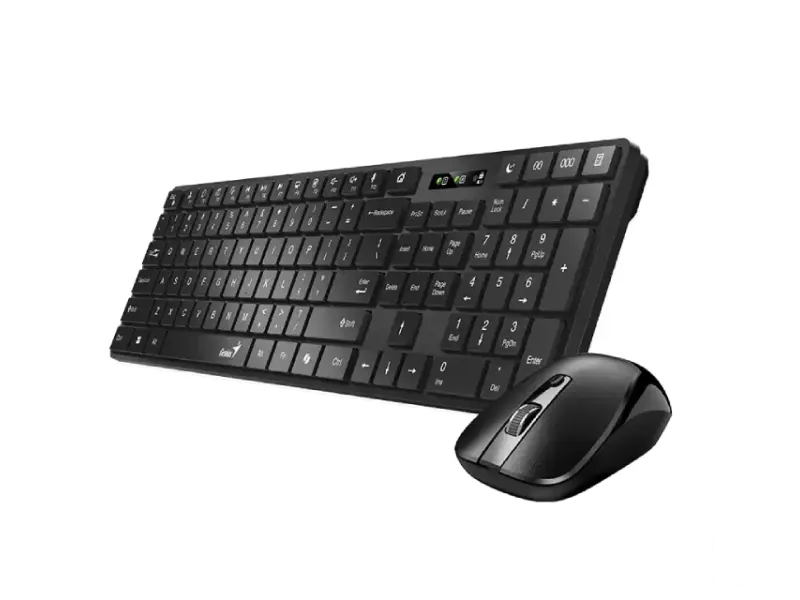 GENIUS SlimStar 8250 Wireless USB YU crna tastatura+ miš 