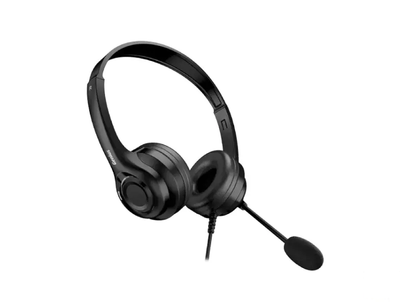 GENIUS HS-235U AI USB slušalice sa mikrofonom crne 