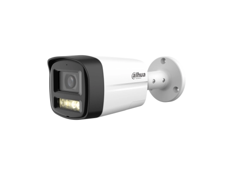 Dahua Kamera 5MP DH-HAC-HFW1500TLP-IL-T Bullet, Smart Dual Light, objektiv, IR/LED domet do 20 m, DWDR, napajanje 12VDC, IP67