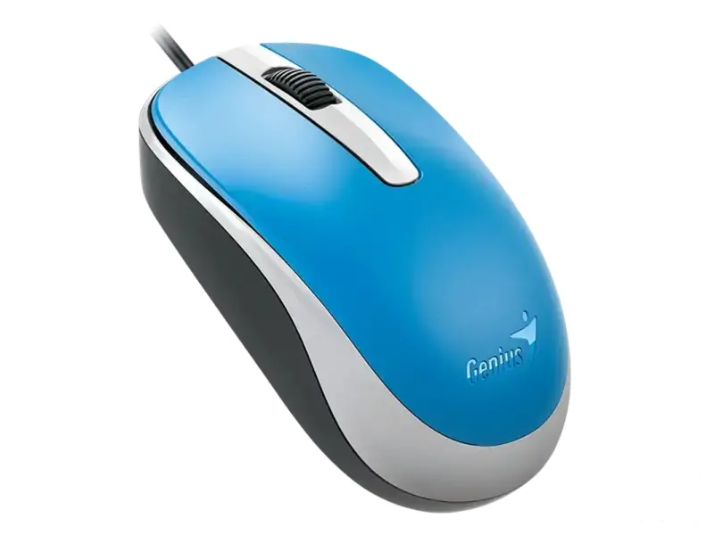 GENIUS DX-120 USB Optical plavi miš