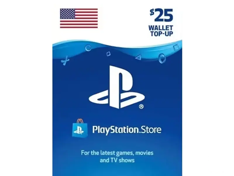 PlayStation Network Gift Card 25 USD - PSN United States
