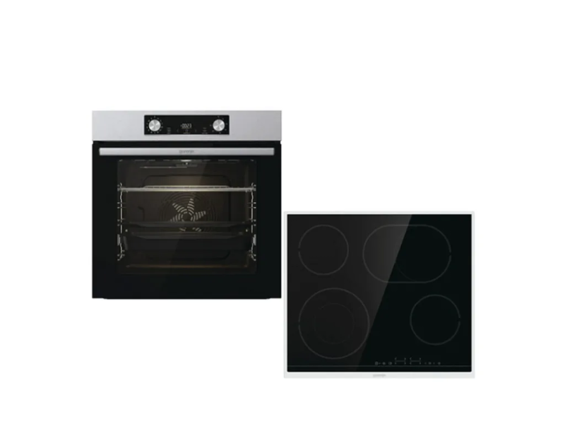 SET STEEL STEAM Gorenje BOS6737EO6X+ECT43X