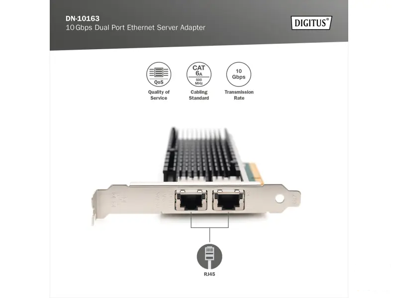 Digitus Mrezna kartica Dual Port 10Gbps