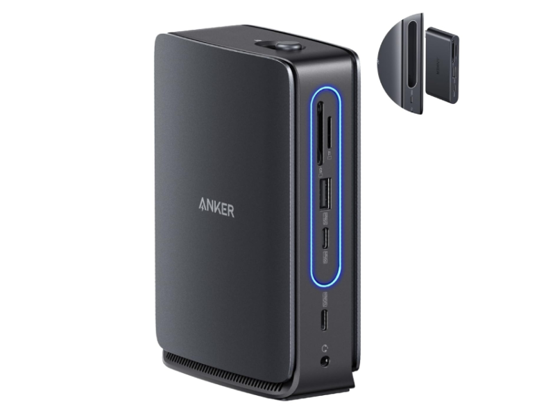 ANKER Nano Docking Stanica, 13u1 crna