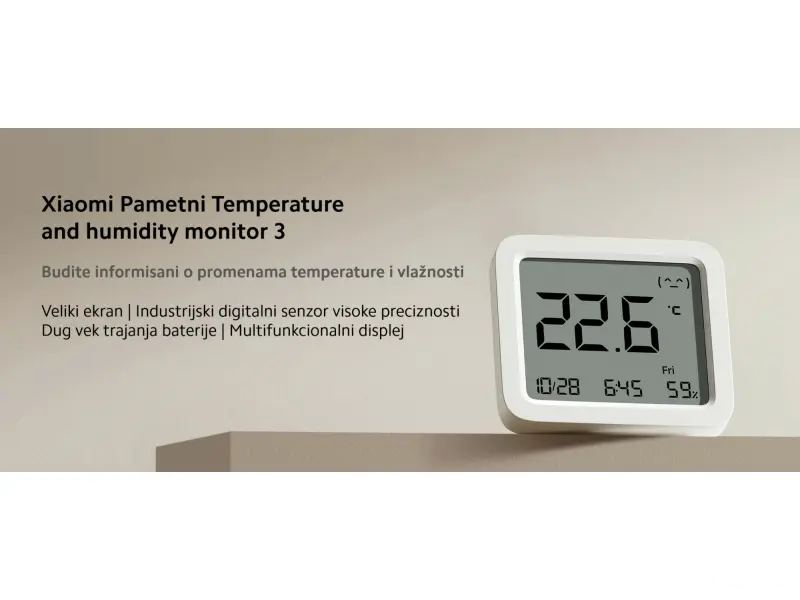 Mi Temperature and Humidity Monitor 3
