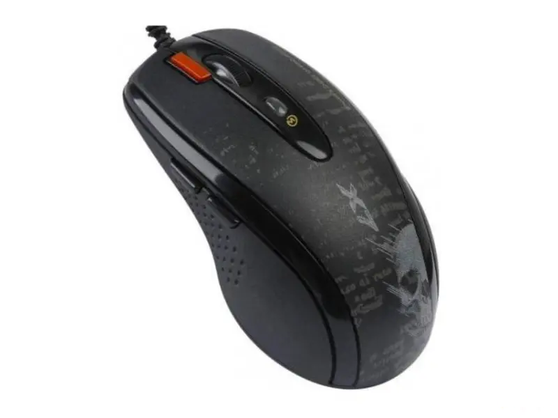 A4 TECH F5 V-Track Gaming USB crni miš 