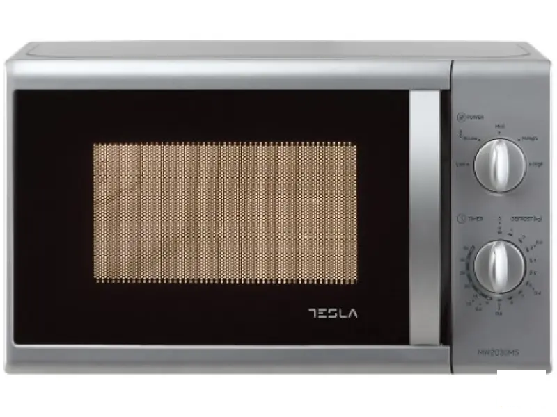 Tesla MW2030MS mikrotalasna pećnica, mehaničke komande, 20l, 700W, tajmer, silver