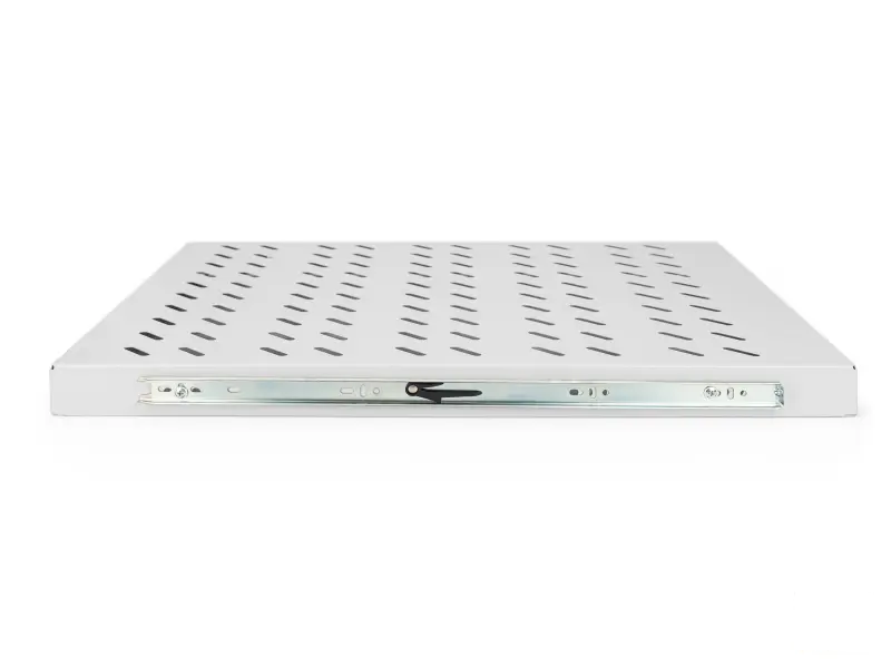 Digitus Polica na izvlacenje 483 mm (19"), nosivost do 25 kg, 40x484x568 mm, siva