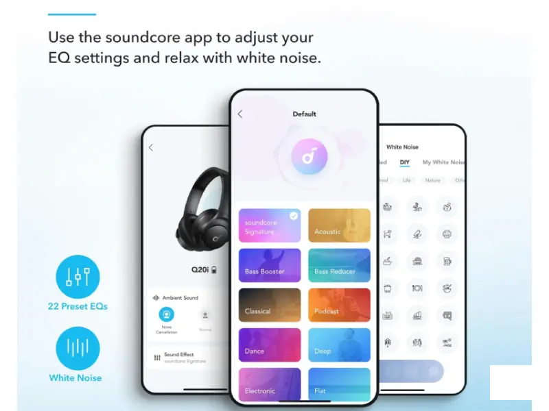 ANKER Soundcore Q20i ANC BT slušalice crne 