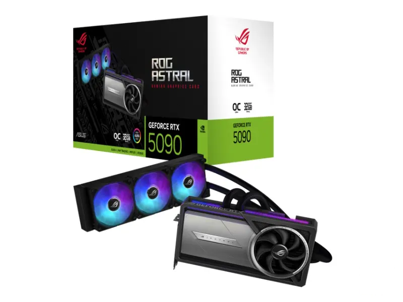 ASUS nVidia GeForce RTX 5090 512bit 32GB ROG-ASTRAL-LC-RTX5090-O32G-GAMING 