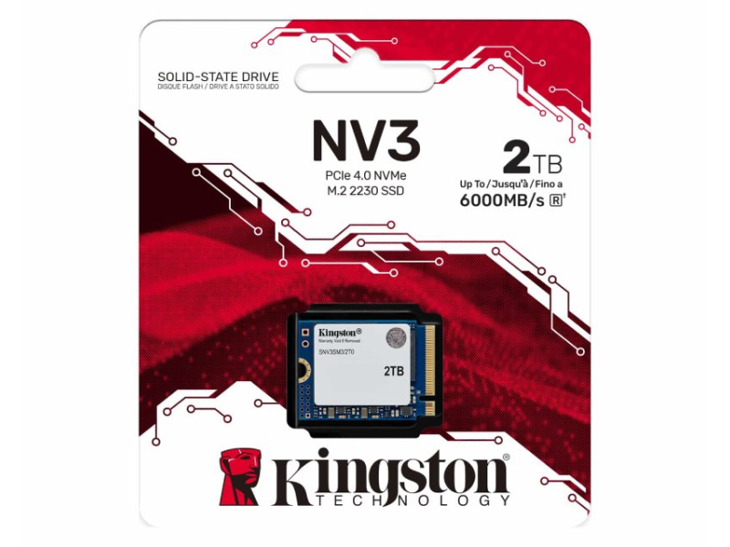 KINGSTON 2TB M.2 2230 NVMe SNV3SM3/2T0 series NV3 SSD