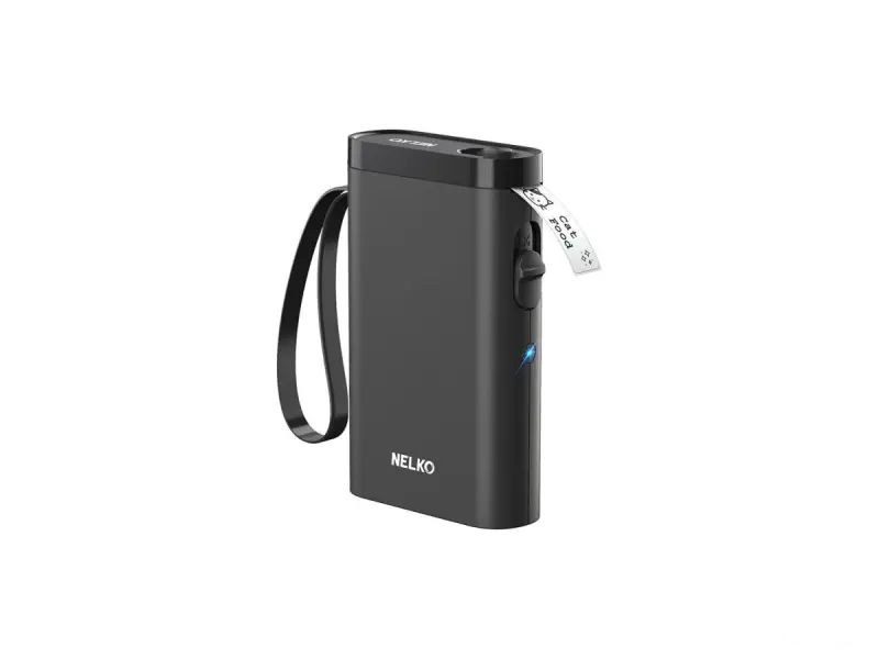 Nelko Thermal Label Printer P21 BlackCharger w/Cable B