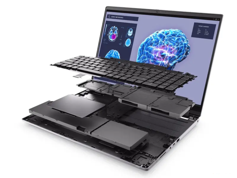 DELL Precision M7680 16 inch FHD+ 500nits i9-13950HX 32GB 1TB SSD RTX 3050 12GB Backlit FP SC Win11Pro 3yr ProSupport laptop 