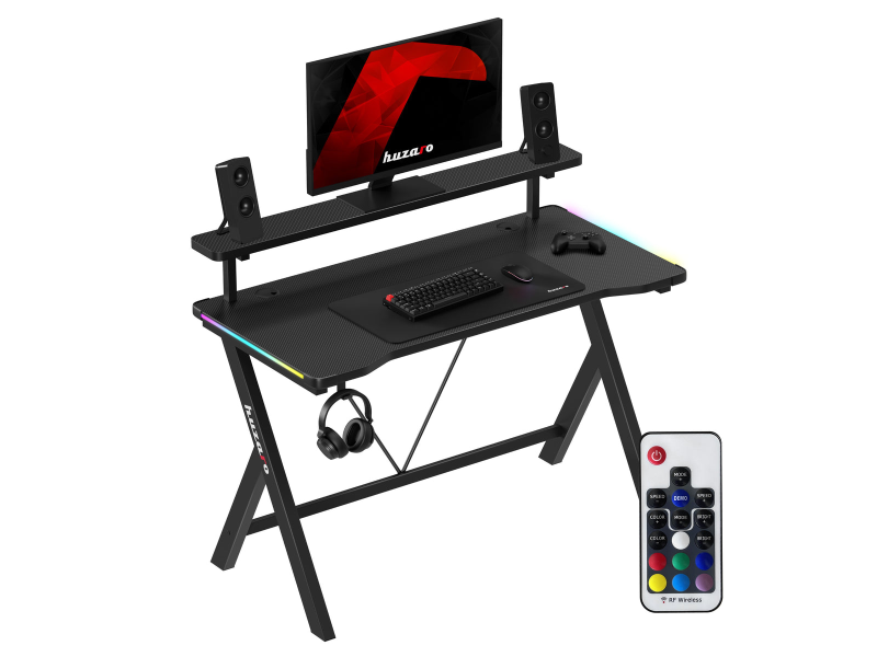 Huzaro Hero 1.9 RGB gaming sto crni