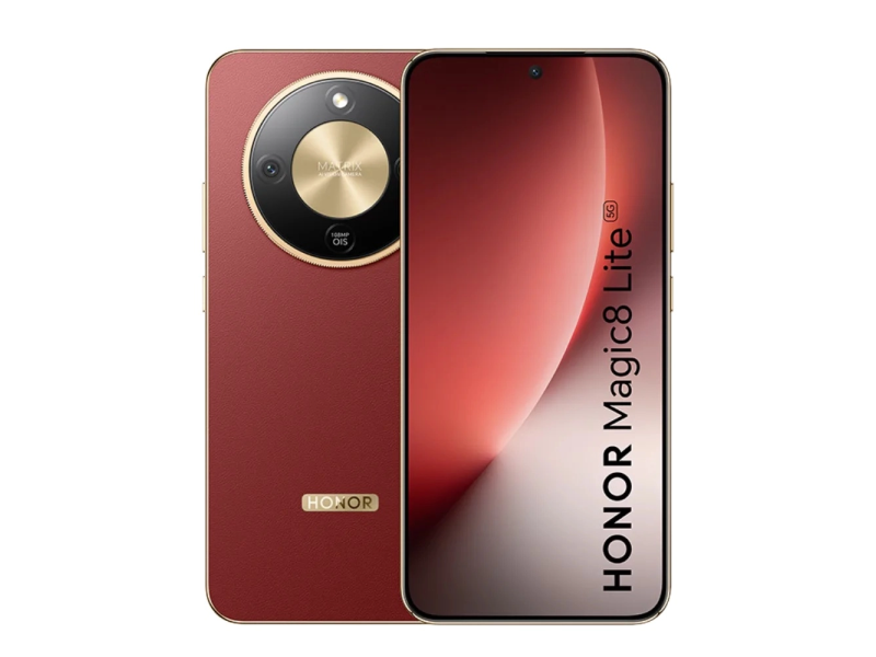 Honor Magic 8 lite, 8GB/256GB, bordo crvena