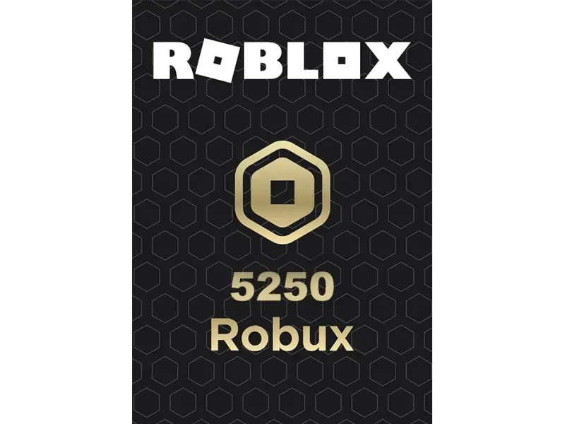 Roblox Gift Card 5250 Robux (PC) - Roblox Key - GLOBAL
