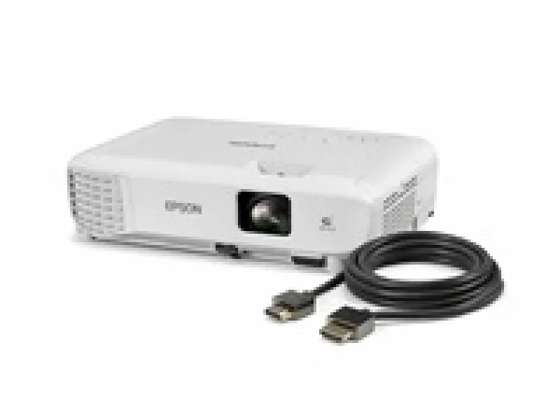EPSON V11HB57040+11.04.5592-20 EB-W53 Home or Work Projector 3LCD, WXGA (1280x800) 16:10, 4000 ANSI