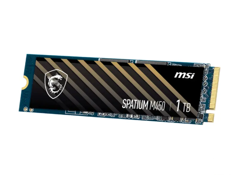 MSI SPATIUM M450 1TB PCIe 4.0 NVMe M.2 V1 SSD 