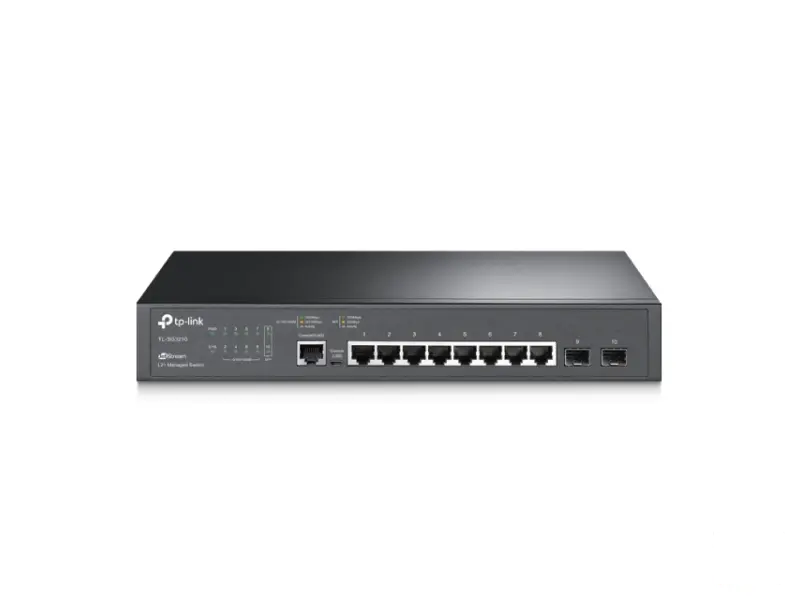TP-LINK SG3210(UN) Omada 8-Port Gigabit L2+ Upravljivi Switch sa 2 SFP Slots 
