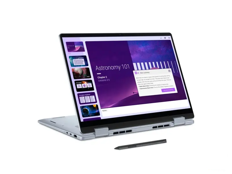 Dell 14 Plus 2-in-1  Win11Home Ultra5 226V/512GB/16GB/14" 2K Touch/Intel arc/backlit US/Ice blue